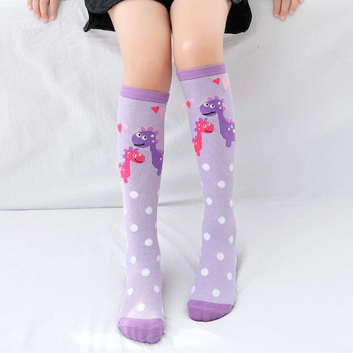 Youth Socks Dinosaurs Purple SALE My Barn Child