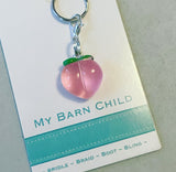 * Bridle Charm: Peach 🍑 NEW