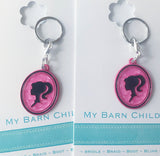 Bridle Charm: Barbie Cameo 💗