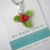 🎅🏻🎄Bridle Charm: Christmas - Holly 🎁 NEW