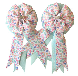 Show Bows: Boho Rainbow • NEW