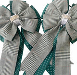 * Show Bows: Lake Placid Plaid Green •NEW