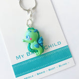 Bridle Charm: Seahorse - Green