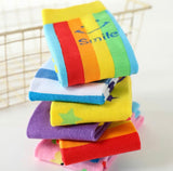 * Kids’ Socks: Rainbow Smile