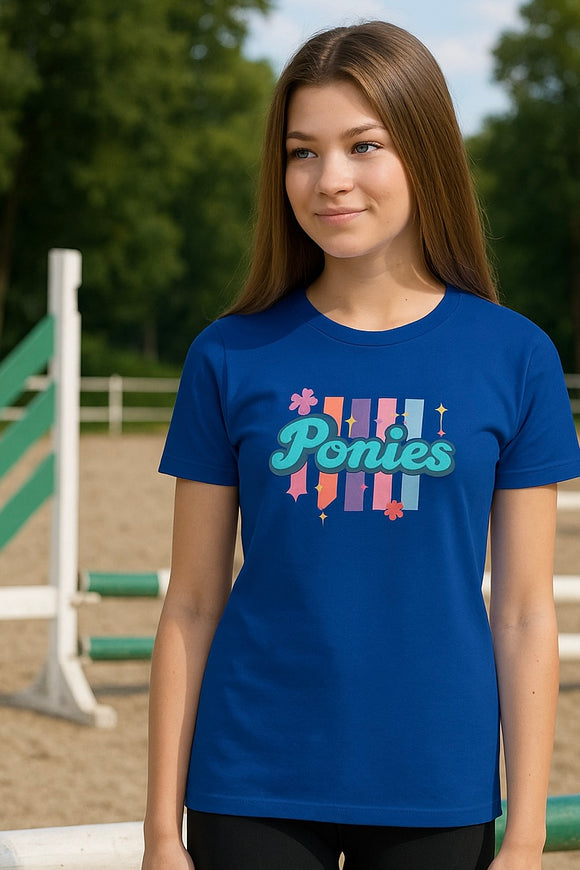 Happy Ponies: Youth Short Sleeve T-Shirt