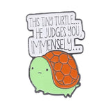 💐 Pin: This Tiny Turtle Judges You