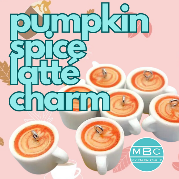 Bridle Charm: Pumpkin Spice Latté