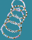 Arenas Tour Bracelet Stack : Ponies Ponies Ponies Pastel/Gold