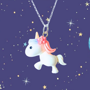 Necklace: White Unicorn 🦄 NEW!