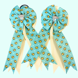 Show Bows: Duckies on Butter Yellow