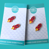 Pin Set: Little Red Rocket