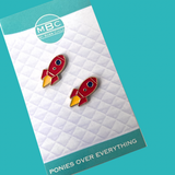 Pin Set: Little Red Rocket