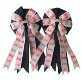 * Show Bows: Foxes on Black