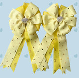 * Show Bows: Double Yellow 💛 NEW