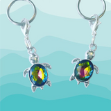* Bridle Charm: Turtle Rainbow Crystal 🌈🐢 NEW