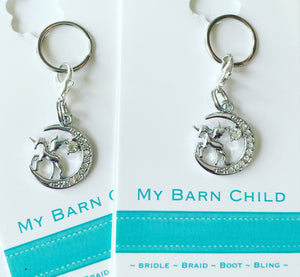 Bridle Charm: Unicorn Moon 🦄🌙 NEW