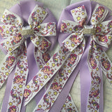 🫶 Show Bows: Unicorns/Lavender