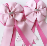 💝 Show Bows: Baby Pink on Barbie Pink
