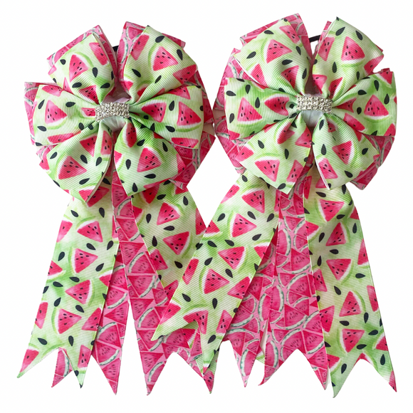 💐 Show Bows: Watermelon Green