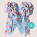 * Show Bows: Bunnies ~ Blue