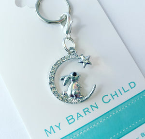 Bridle Charm: BunnyMoon 🐰🌙 NEW