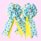 * Show Bows: Itty Bitty Bees Yellow • NEW