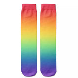 *Boot Socks: Rainbow Ombré
