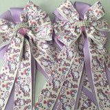 💙 Show Bows: Unicorn Party Purple