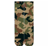 🧦 Boot Socks: Camo Green