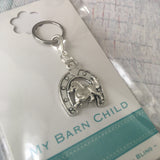 Bridle Charm: Horseshoe w/Horse