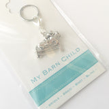 Bridle Charm: Horse ~ Jumping ~ NEW