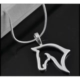 Necklace: Horse Head Silhouette