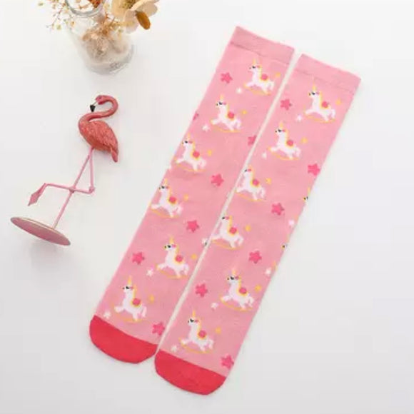 YOUTH SOCKS: ROCKING HORSES