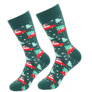 Crew Socks: Christmas ~ Tree Shopping 🎄