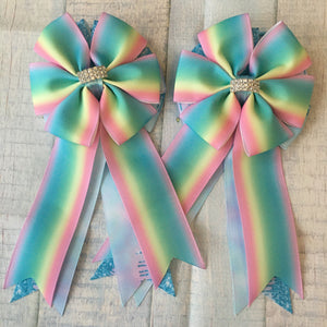 🫶 Show Bows: Pastel Rainbow