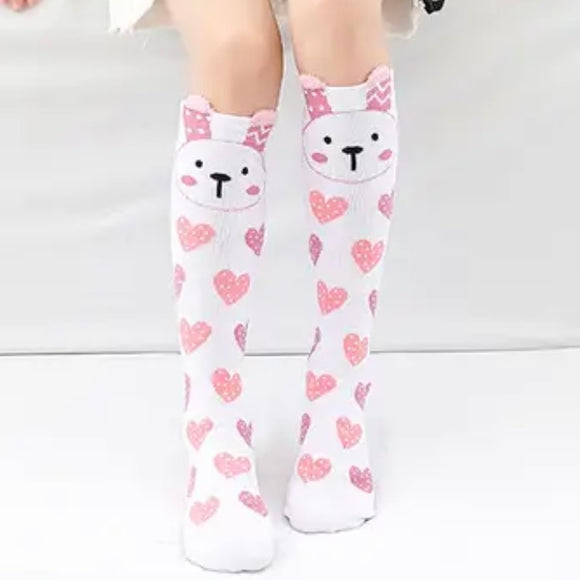 Youth Socks: Bunnies 🐰