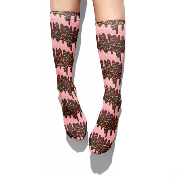 🧦 Boot Socks: Chocolate Sprinkles 🍫 NEW!