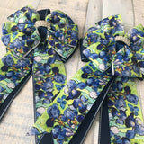 Show Bows: Van Gogh Irises 💛 SALE