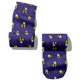 🧦 Boot Socks: Bumble Bees Blue *NEW