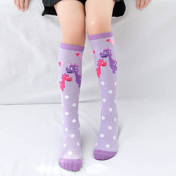 Youth Socks: Dinosaurs Purple 🦕 SALE