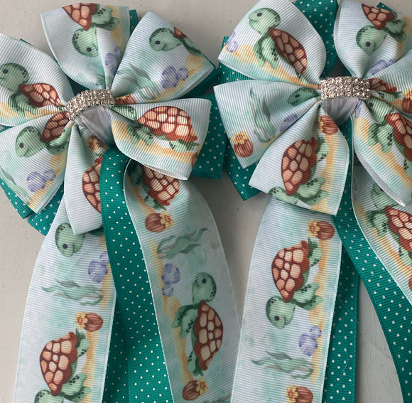 🫶 Show Bows: I Love Turtles 💚 NEW