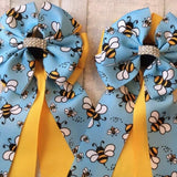 💗 Show Bows: Bees Yellow 🐝 NEW