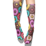 🧦 BOOT SOCKS: DONUTS SPRINKLES 🍩 NEW