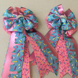 💙 Show Bows: Bubble Gum Sprinkles 🍨🍬 NEW
