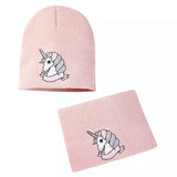Winter Beanie / Neck Warmer Set: Unicorn ~ Choose Your Color *NEW