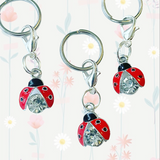 Bridle Charm: Ladybug  Crystal🐞💎 NEW