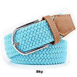 💙 Belt: Braided Stretch ~ Solid Colors *SALE