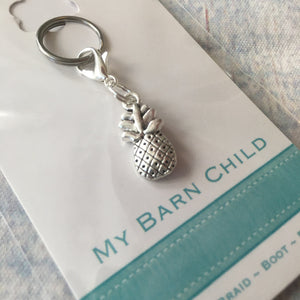 Bridle Charm: Pineapple Silver *SALE