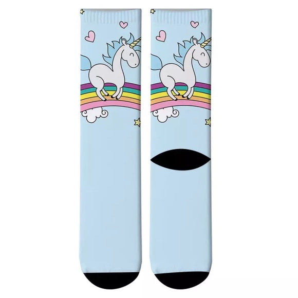 💝 Socks: Unicorns ~ Dancing On A Rainbow 🦄