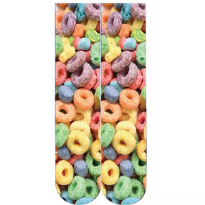 🧦 Boot Socks: Fruit Loops